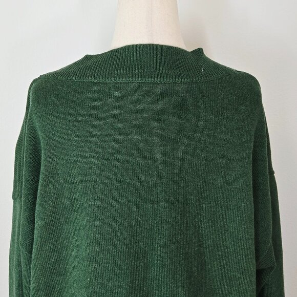 FREE PEOPLE WOMEN'S solar cardigan sweater set green Size Small NEW - Picture 7 of 13